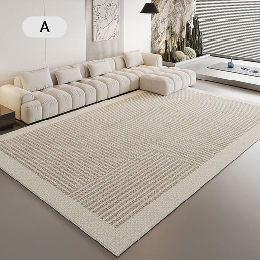 Tapis de Luxe Lavable et Résistant aux Taches