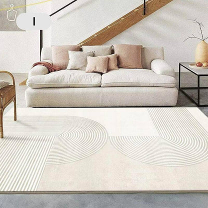 Tapis de Luxe Lavable et Résistant aux Taches