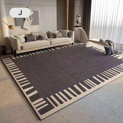 Tapis de Luxe Lavable et Résistant aux Taches
