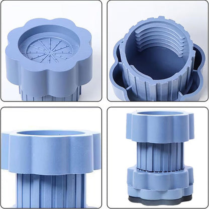 Patins anti-vibrations et rehausseurs pour lave-linge