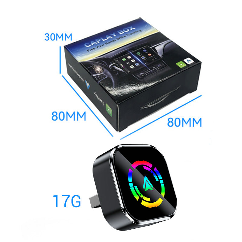 Adaptateur Sans Fil 2-en-1 pour iPhone et Android Auto