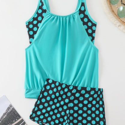Bikini deux pièces à pois pour femmes