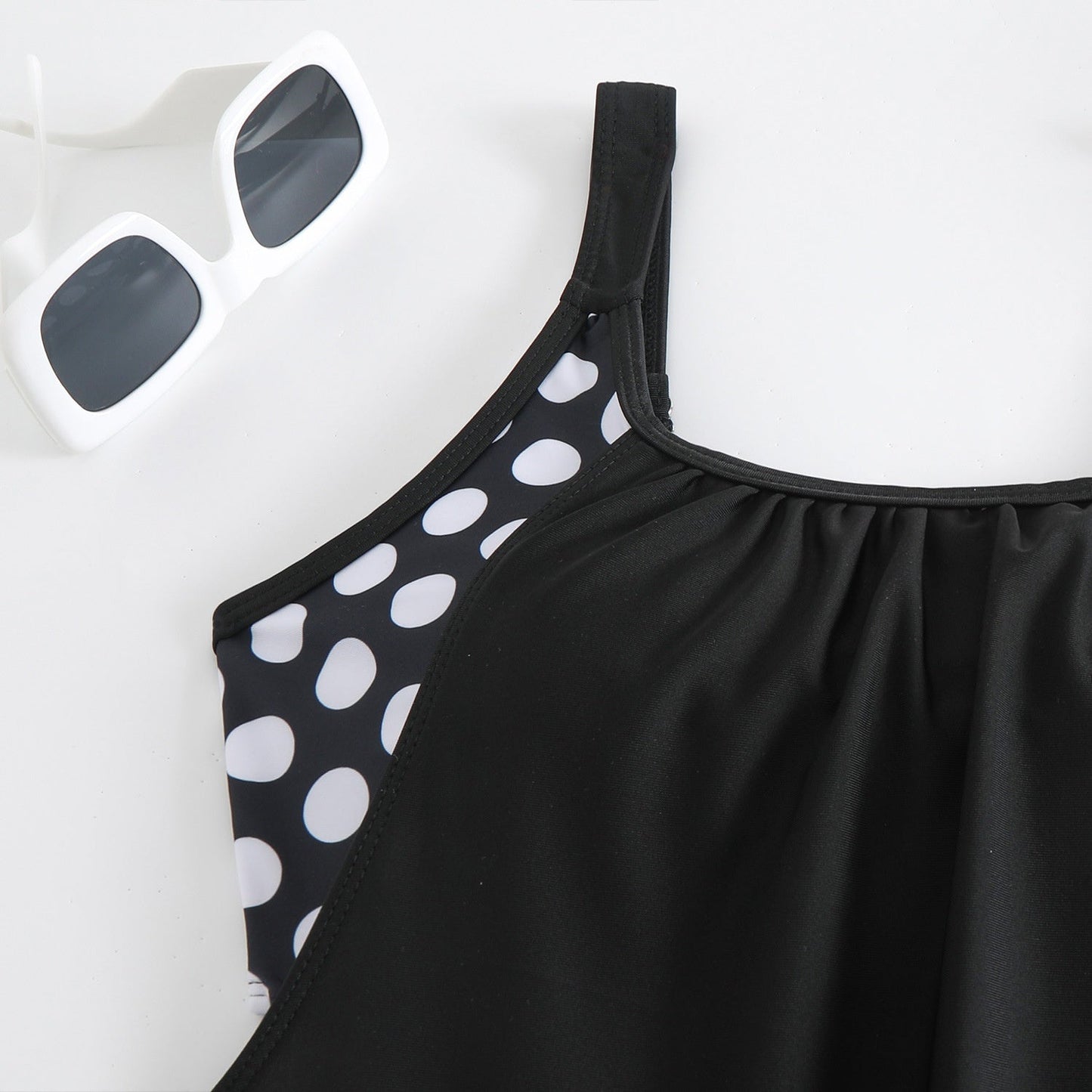 Bikini deux pièces à pois pour femmes