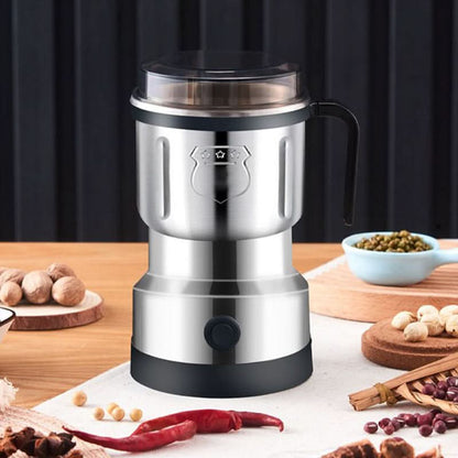 Moulin à café et à épices électrique – Broyeur en acier inoxydable pour café, noix et graines (Compact)