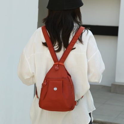 Sac à dos et sac à bandoulière convertible 2-en-1 multi-compartiments