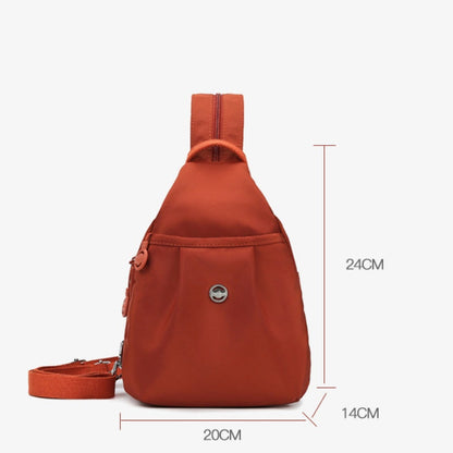 Sac à dos et sac à bandoulière convertible 2-en-1 multi-compartiments