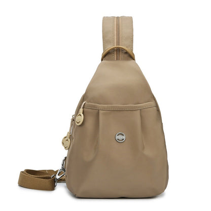 Sac à dos et sac à bandoulière convertible 2-en-1 multi-compartiments
