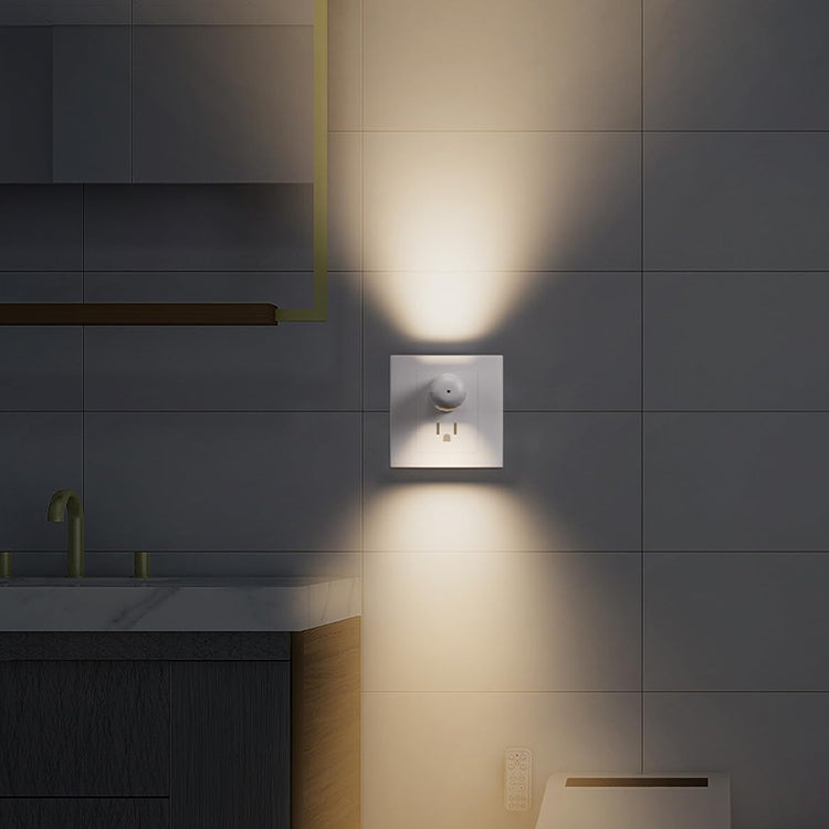 Lampe de nuit LED intelligente avec capteur crépusculaire