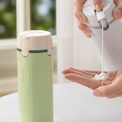 Kit de Flacons de Voyage 4-en-1 pour Bagage à Main – Flacons de Voyage en Silicone Anti-fuite
