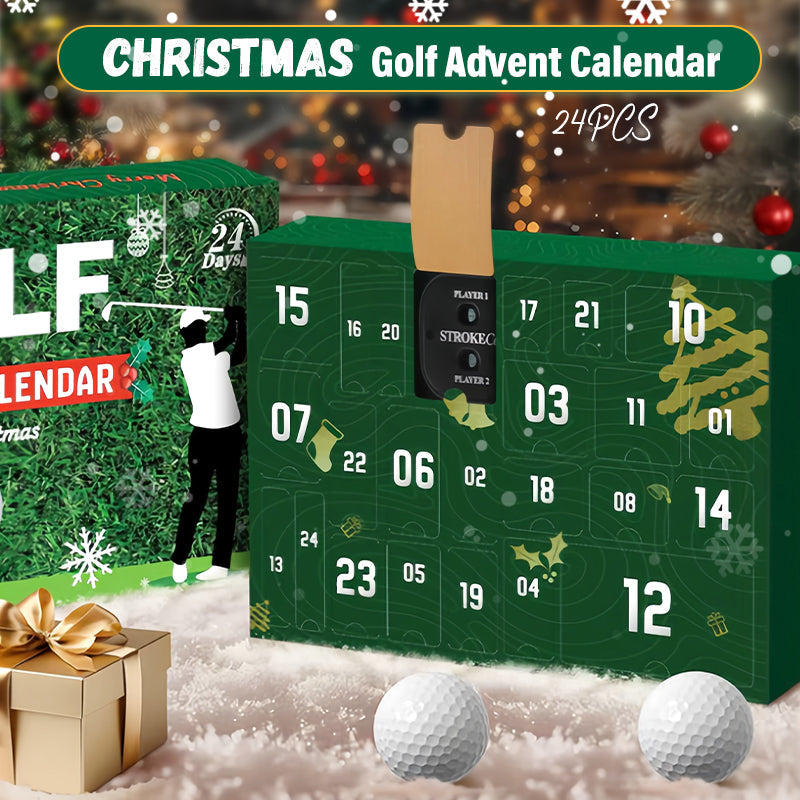 Calendrier de l’Avent Golf (24 pièces)