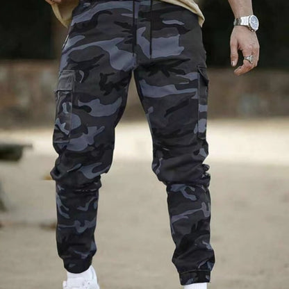 Pantalon cargo tactique pour homme - Imprimé camouflage militaire