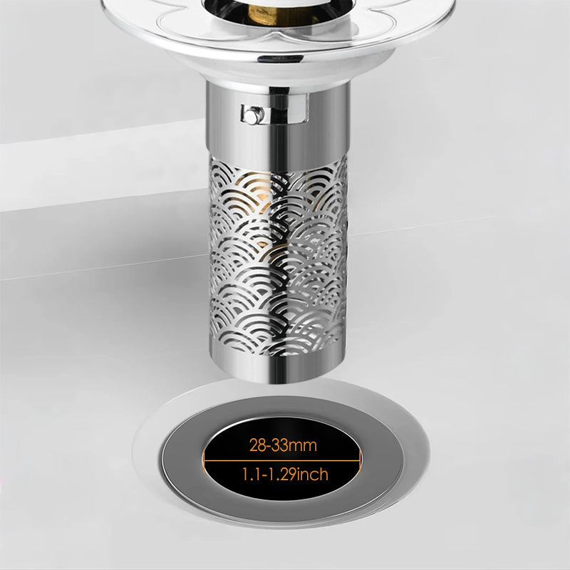 Bouchon de lavabo pop-up universel