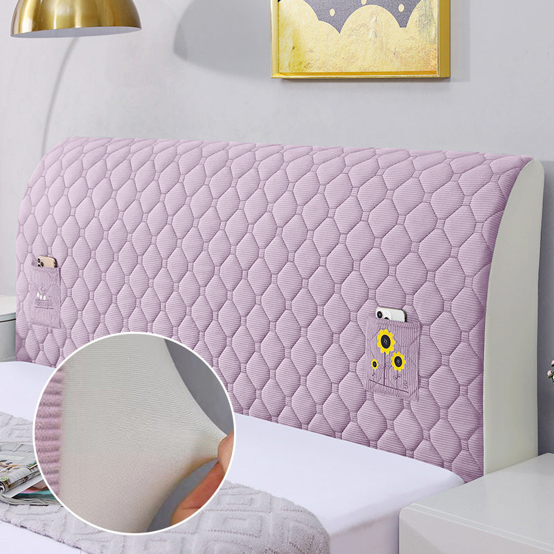 Housse de Tête de Lit Matelassée – Ajustement Élastique