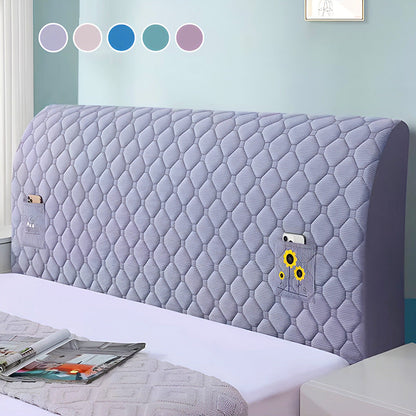 Housse de Tête de Lit Matelassée – Ajustement Élastique