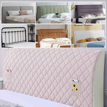 Housse de Tête de Lit Matelassée – Ajustement Élastique