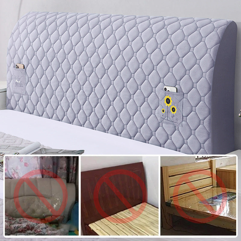 Housse de Tête de Lit Matelassée – Ajustement Élastique