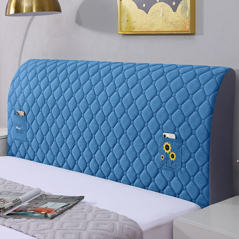 Housse de Tête de Lit Matelassée – Ajustement Élastique
