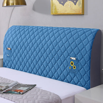 Housse de Tête de Lit Matelassée – Ajustement Élastique