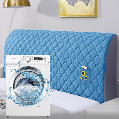 Housse de Tête de Lit Matelassée – Ajustement Élastique