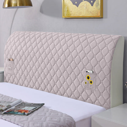 Housse de Tête de Lit Matelassée – Ajustement Élastique