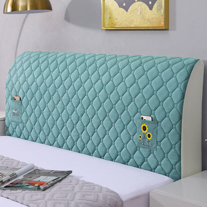 Housse de Tête de Lit Matelassée – Ajustement Élastique
