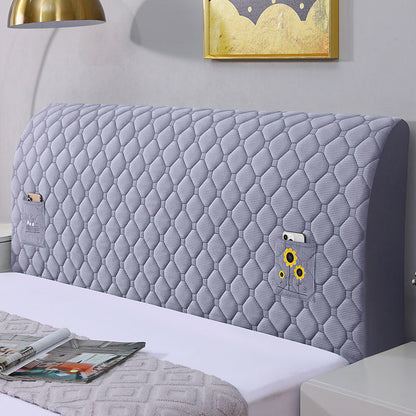 Housse de Tête de Lit Matelassée – Ajustement Élastique