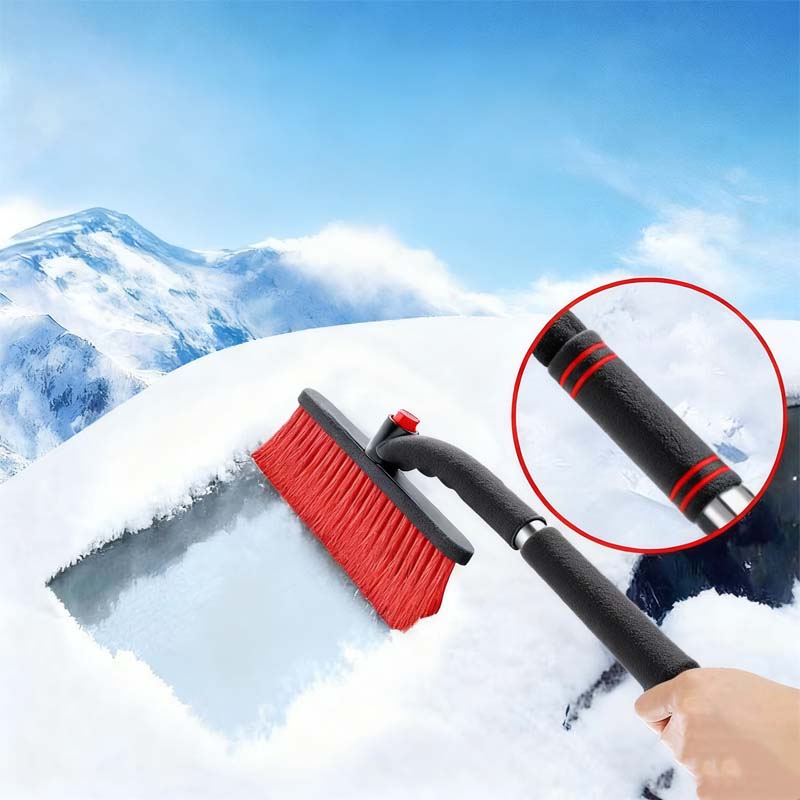 Brosse à Neige Extensible avec Grattoir à Glace