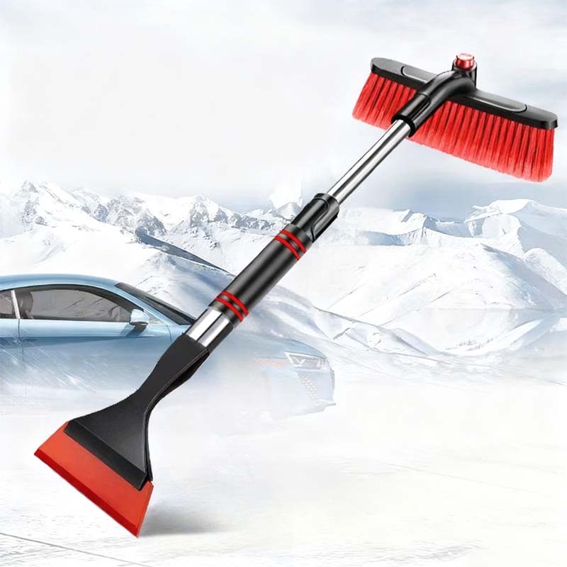 Brosse à Neige Extensible avec Grattoir à Glace