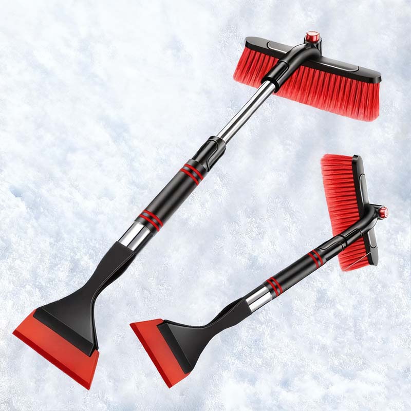 Brosse à Neige Extensible avec Grattoir à Glace