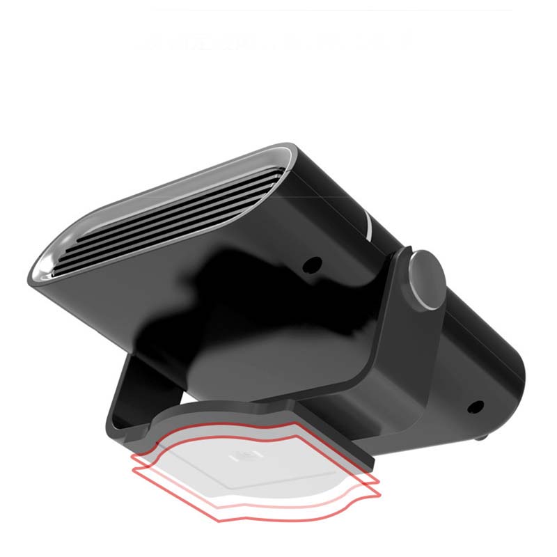 Dégivreur de pare-brise rapide et chauffage de voiture (2-en-1)