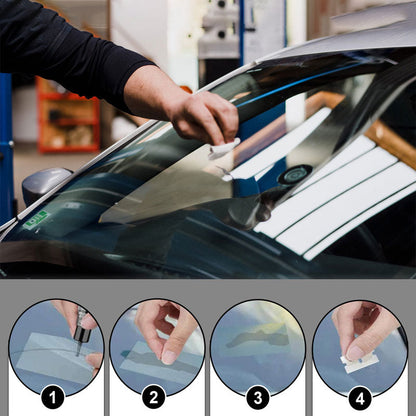 Kit de Réparation de Vitre Auto – Pour fissures et rayures