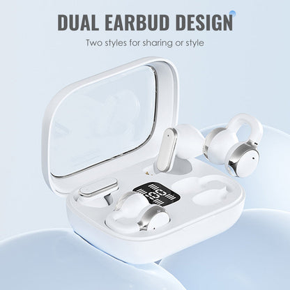 Écouteurs sans fil 4-en-1 avec étui powerbank à LED