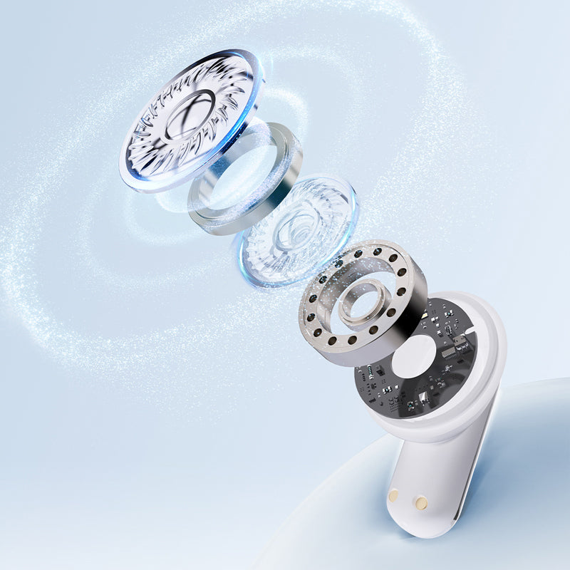 Écouteurs sans fil 4-en-1 avec étui powerbank à LED