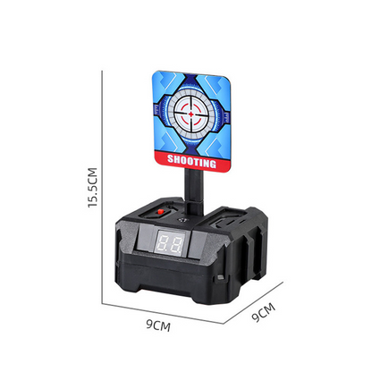 Jeu de tir interactif avec cibles mouvantes et auto-réinitialisation