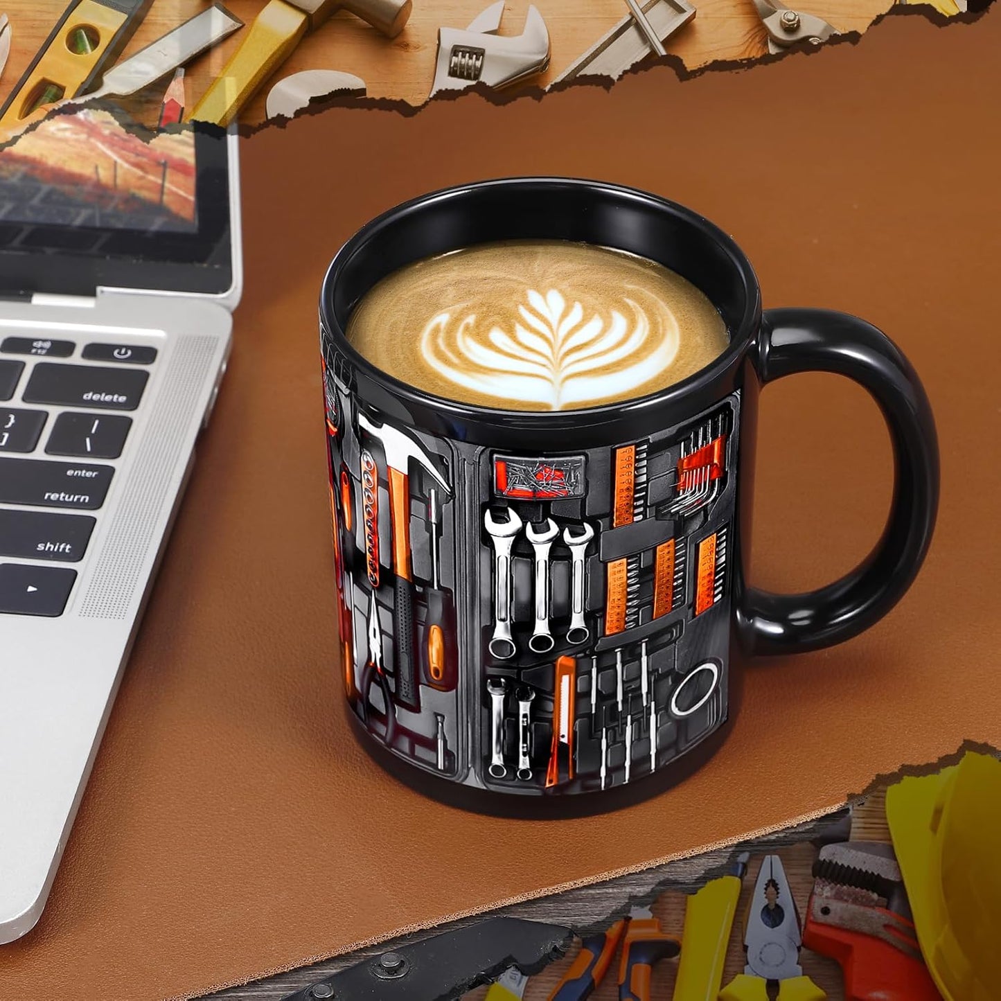 Mug Robuste - Design Boîte à Outils