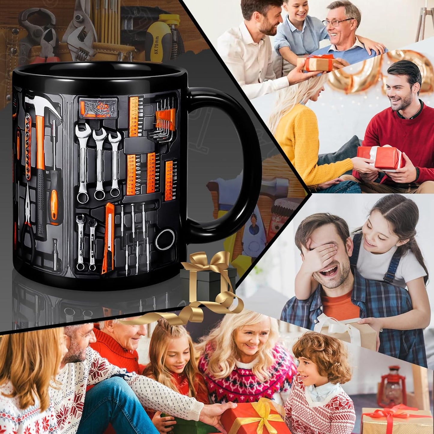 Mug Robuste - Design Boîte à Outils
