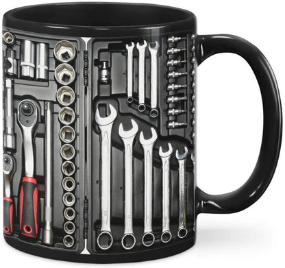 Mug Robuste - Design Boîte à Outils