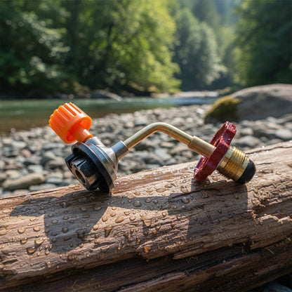 Adaptateur de recharge pour bouteilles de gaz (camping)