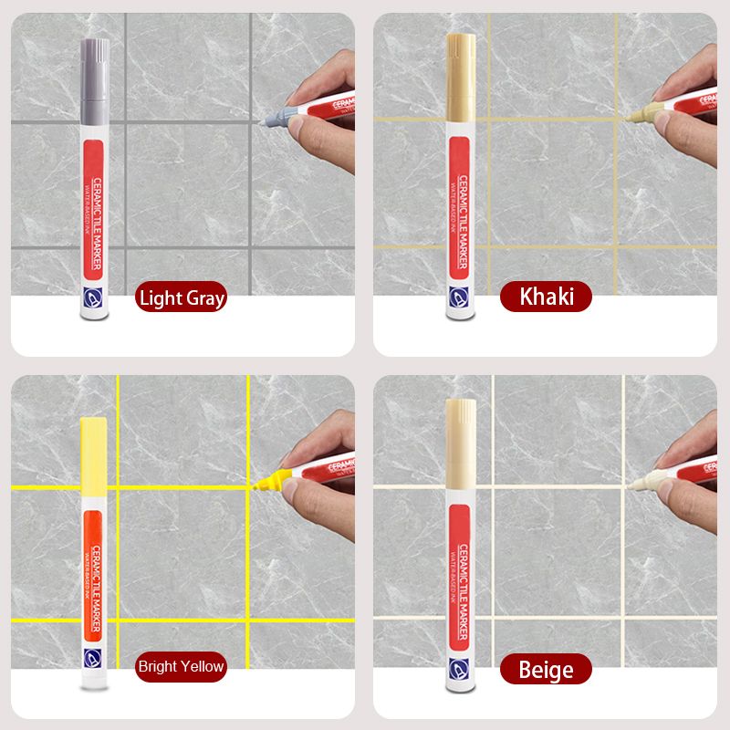 Stylo à joint de carrelage étanche et anti-moisissure ✏️