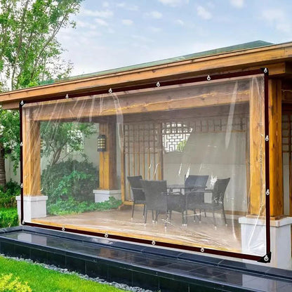 Bâche transparente imperméable ultra-résistante | Anti-UV et indéchirable