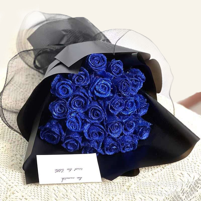 Kit de Roses à Paillettes DIY - Créez votre propre bouquet