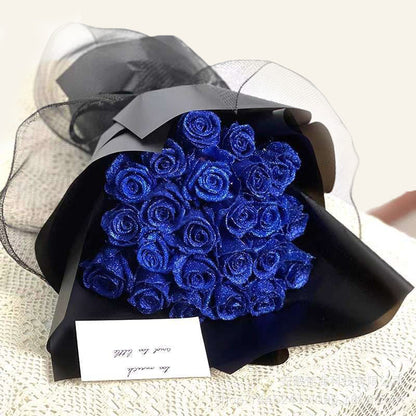 Kit de Roses à Paillettes DIY - Créez votre propre bouquet