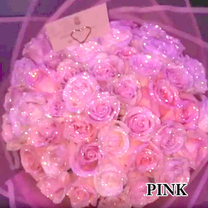 Kit de Roses à Paillettes DIY - Créez votre propre bouquet