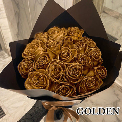 Kit de Roses à Paillettes DIY - Créez votre propre bouquet