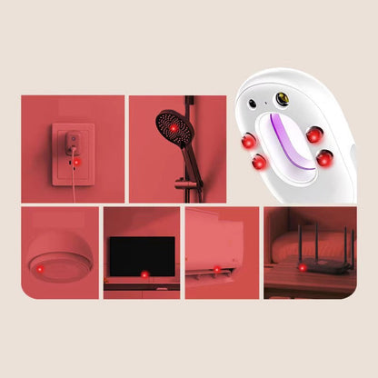 Détecteur de caméra infrarouge compact – Détection de caméras cachées, haute sensibilité et design portable