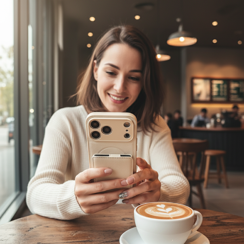 Coque MagSafe pour iPhone [12-17] – Finition Mate de Luxe – Anti-traces de doigts & Revêtement Oléophobe