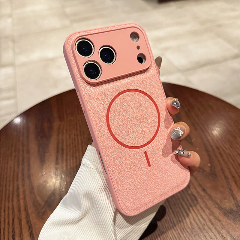 Coque MagSafe pour iPhone [12-17] – Finition Mate de Luxe – Anti-traces de doigts & Revêtement Oléophobe