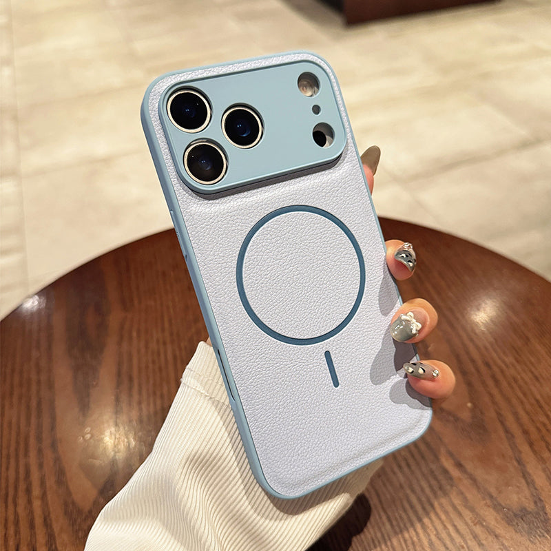 Coque MagSafe pour iPhone [12-17] – Finition Mate de Luxe – Anti-traces de doigts & Revêtement Oléophobe