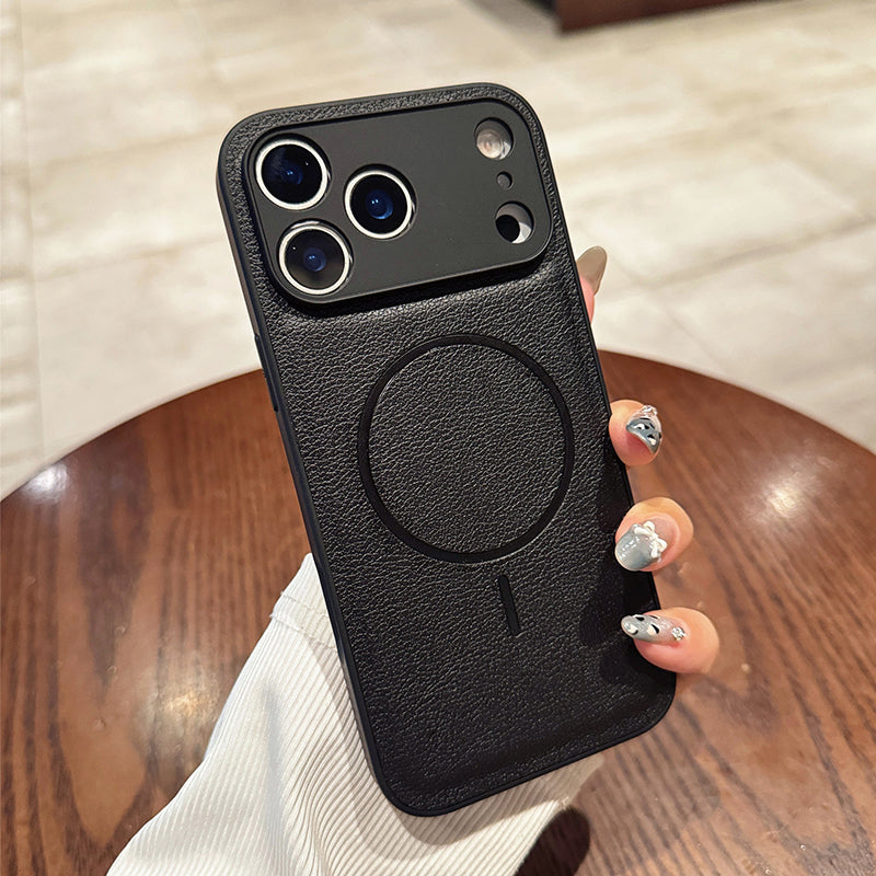 Coque MagSafe pour iPhone [12-17] – Finition Mate de Luxe – Anti-traces de doigts & Revêtement Oléophobe