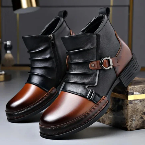Boots Chelsea pour Homme - Bottines Élégantes (Similicuir Premium)